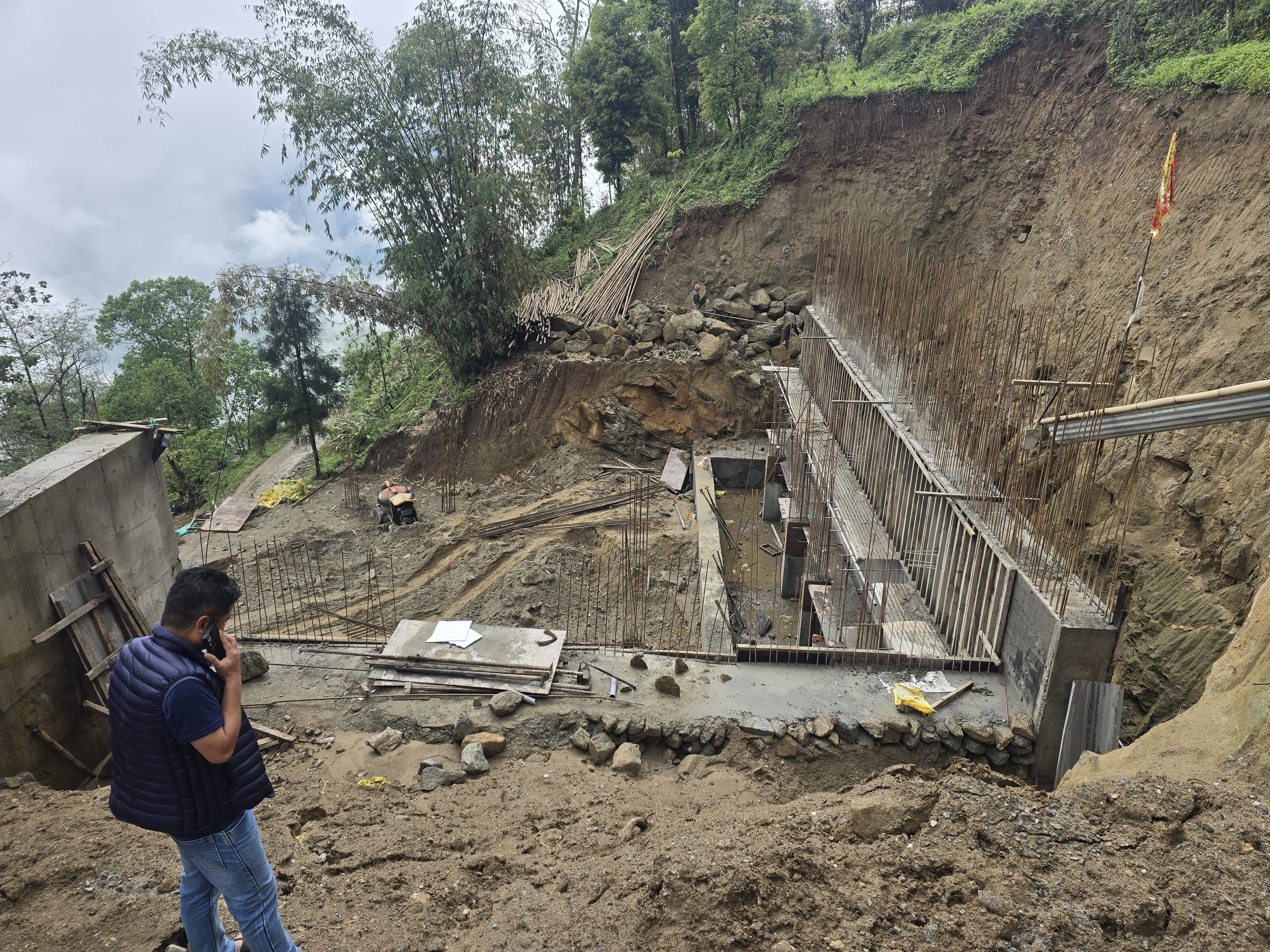 Pasupati Infrastructure construction work
