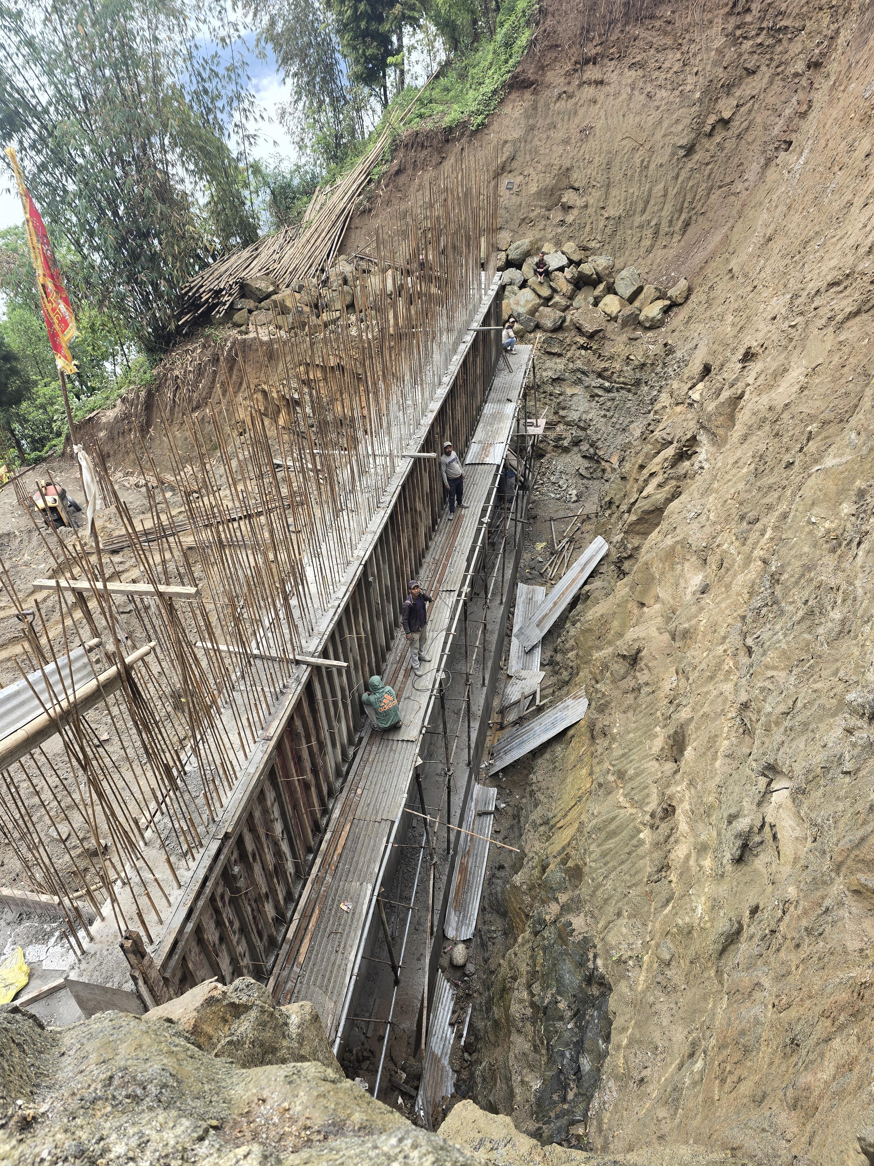 Pasupati Infrastructure construction work
